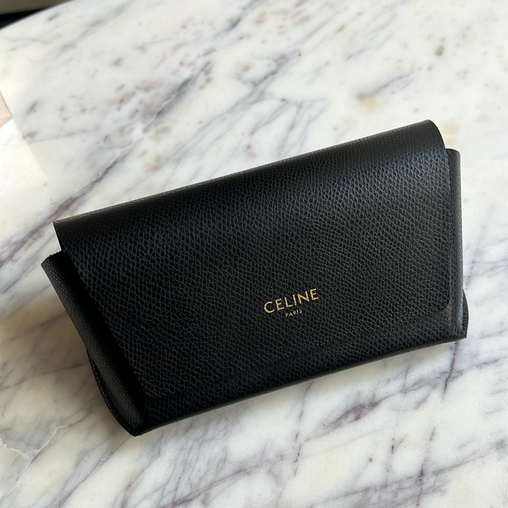 CELINE NEW BLACK AUTHENTIC SUNGLASSES EYEGLASSES CASE ONLY